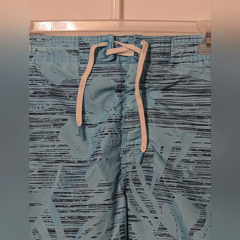 Men's Speedo Board Shorts Blue Size XL Swim Trunks Surf Beach Sports Athletic